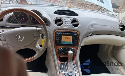 2003 Mercedes-Benz Sl 500R из США, поврежденный, VIN WDBSK75F63F022058